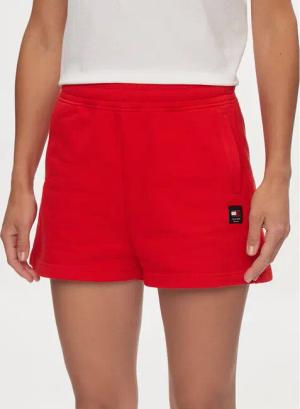 Tommy Jeans Sportshorts New Cls DW0DW17772 Rot Relaxed Fit
