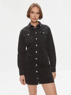 Tommy Jeans Jeanskleid AlineDW0DW17209 Schwarz Regular Fit