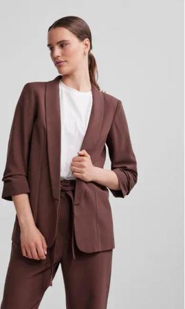 Pieces Sakko 17090996 Braun Regular Fit
