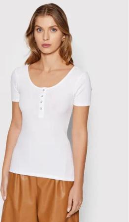Pieces Bluse Kitte 17101439 Weiß Slim Fit
