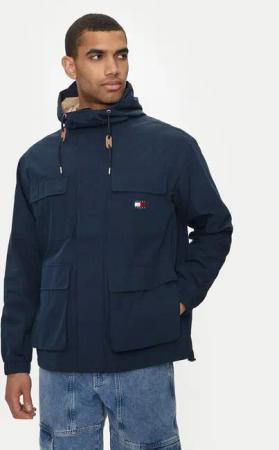 Tommy Jeans Parka Utility DM0DM18905 Dunkelblau Regular Fit