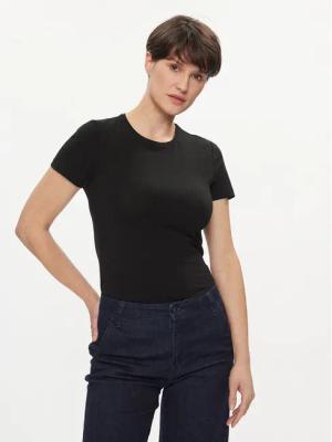 Pieces T-Shirt Irene 17082526 Schwarz Slim Fit