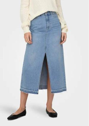 JDY Jeansrock Bella 15317441 Blau Regular Fit