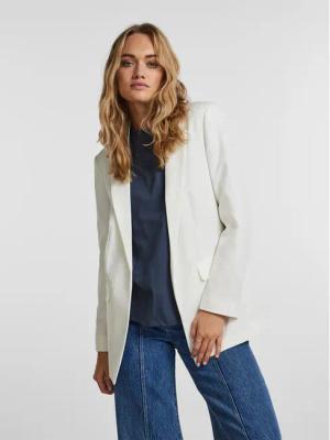 Pieces Sakko Bossy 17114792 Weiß Oversize