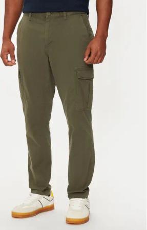 Tommy Jeans Stoffhose Austin DM0DM20750 Grün Slim Fit