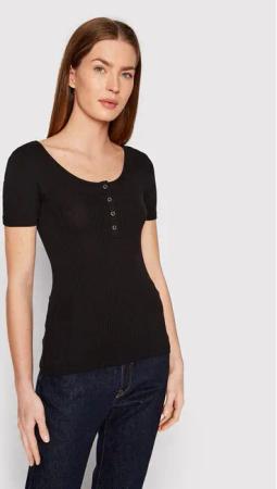 Pieces Bluse Kitte 17101439 Schwarz Slim Fit
