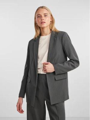 Pieces Sakko 17130374 Grau Oversize