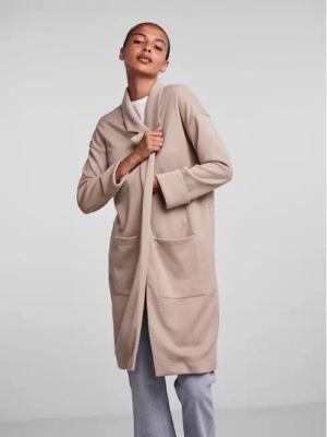 Pieces Übergangsmantel 17090175 Beige Regular Fit