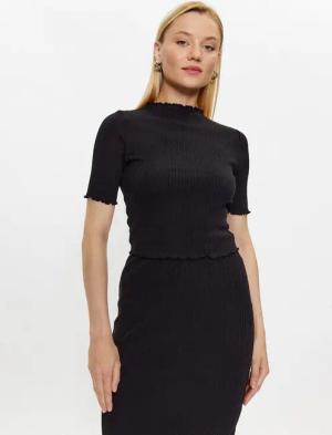 Noisy May Bluse Minnie 27029695 Schwarz Regular Fit