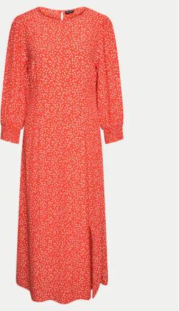 Pieces Sommerkleid Sui 17149330 Rot Regular Fit