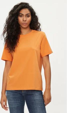 Pieces T-Shirt Ria 17086970 Orange Regular Fit