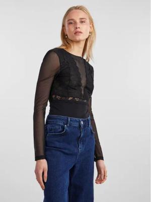 Pieces Body 17141142 Schwarz Slim Fit