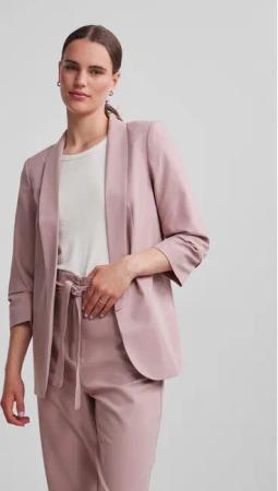 Pieces Sakko 17090996 Rosa Regular Fit