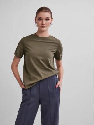 Pieces T-Shirt Ria 17086970 Grün Regular Fit