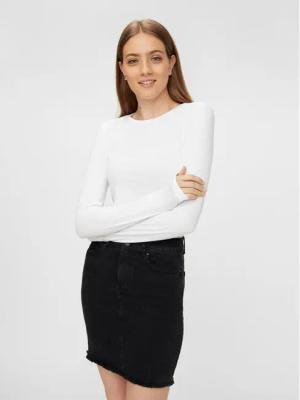Pieces Bluse 17084155 Weiß Slim Fit