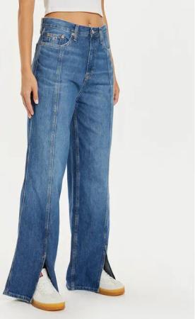 Tommy Jeans Jeans Claire DW0DW19609 Blau Wide Leg