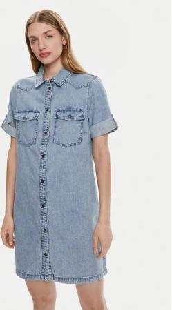 Noisy May Jeanskleid New Signe 27030041 Blau Loose Fit