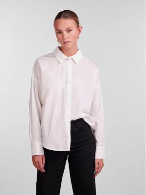 Pieces Hemd 17133909 Weiß Loose Fit