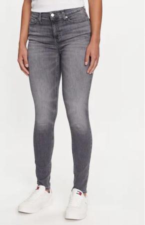 Tommy Jeans Jeans Nora DW0DW19253 Grau Skinny Fit