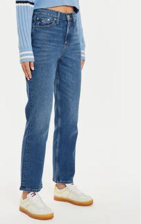 Tommy Jeans Jeans Izzie DW0DW19600 Blau Straight Fit