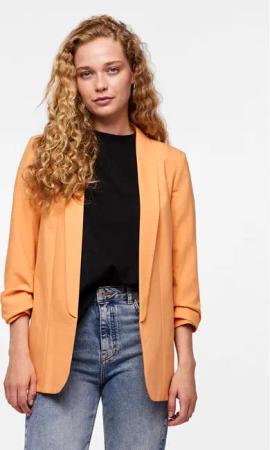 Pieces Sakko Bosella 17090996 Orange Regular Fit