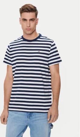 Tommy Jeans T-Shirt Entry DM0DM20420 Dunkelblau Slim Fit