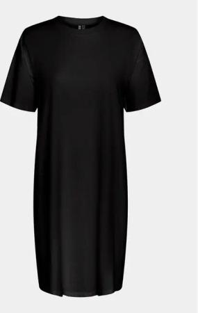 Pieces Kleid für den Alltag Ria 17149328 Schwarz Loose Fit