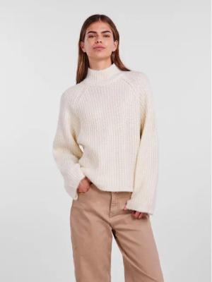Pieces Rollkragenpullover 17128212 Écru Regular Fit