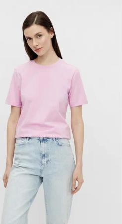 Pieces T-Shirt Ria 17086970 Rosa Regular Fit