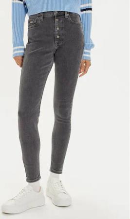Tommy Jeans Jeans Sylvia DW0DW19531 Grau Skinny Fit