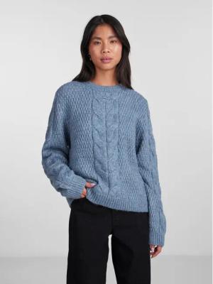Pieces Pullover 17140372 Blau Regular Fit