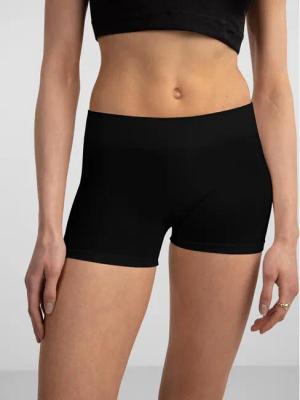 Pieces Stoffshorts 17065440 Schwarz Slim Fit