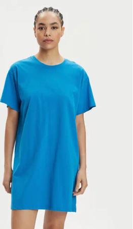 Pieces Kleid für den Alltag Ria 17149328 Blau Loose Fit