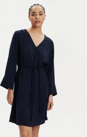JDY Kleid für den Alltag Divya 15321343 Dunkelblau Regular Fit