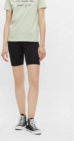 Pieces Bikershorts Kiki 17101084 Schwarz Slim Fit