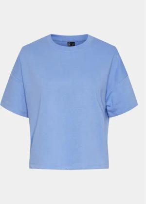 Pieces T-Shirt Chilli Summer 17118870 Blau Loose Fit