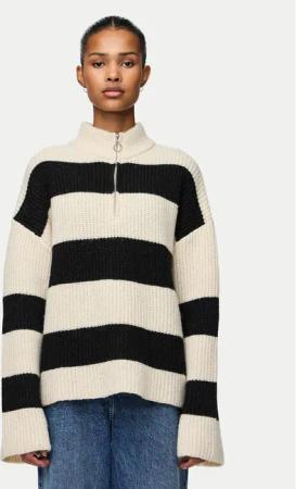 Pieces Pullover Nalini 17151182 Beige Regular Fit