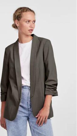 Pieces Sakko Bosella 17090996 Braun Regular Fit
