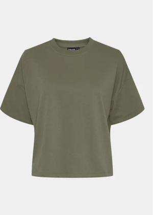 Pieces T-Shirt Chilli Summer 17118870 Grün Loose Fit