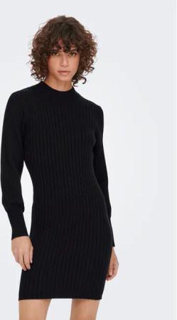 JDY Strickkleid 15271590 Schwarz Regular Fit
