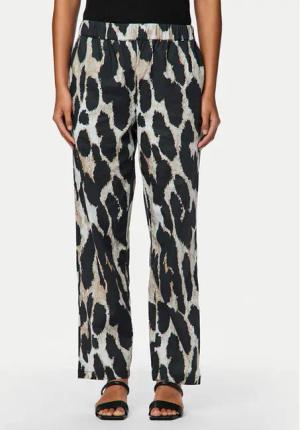 Pieces Stoffhose Jade 17155365 Schwarz Straight Fit