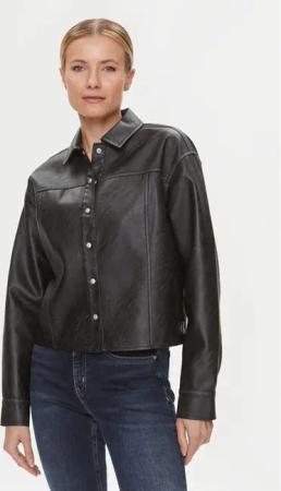 Calvin Klein Jeans Hemd J20J223240 Schwarz Relaxed Fit