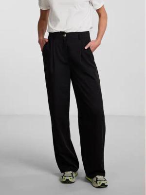 Pieces Stoffhose Thelma 17137934 Schwarz Relaxed Fit