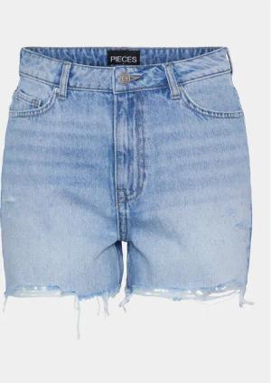 Pieces Jeansshorts Summer 17146747 Blau Regular Fit