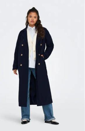 JDY Tenchcoat Panther 15281785 Dunkelblau Regular Fit