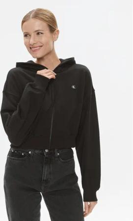 Calvin Klein Jeans Sweatshirt J20J222885 Schwarz Relaxed Fit