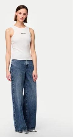 Pieces Top Mikka 17152323 Weiß Regular Fit