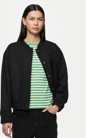Pieces Bomberjacke Annie 17150150 Schwarz Regular Fit