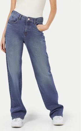Noisy May Jeans Yolanda 27025067 Blau Wide Leg