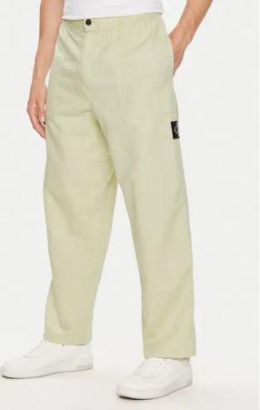 Calvin Klein Jeans Stoffhose J30J325126 Grün Regular Fit